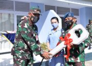 Pangkoopsau II Marsda TNI Meresmikan Renovasi Perumahan Personel