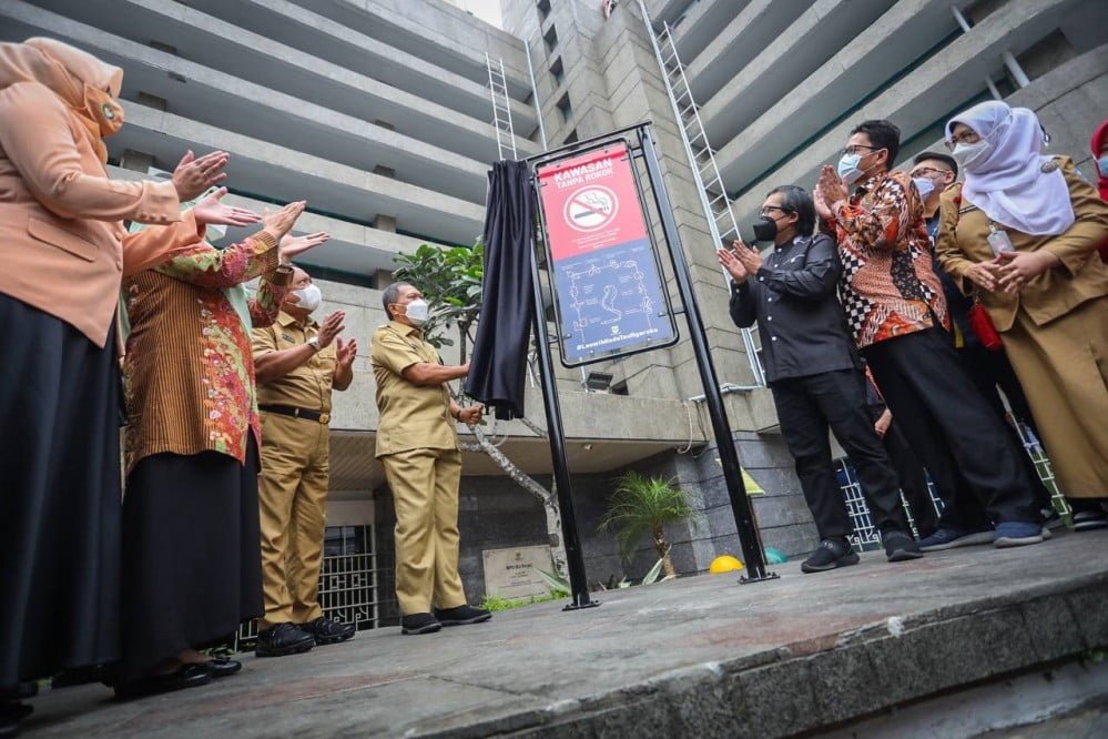 Pemkot Bandung Menambah 4 Titik Kawasan Tanpa Rokok