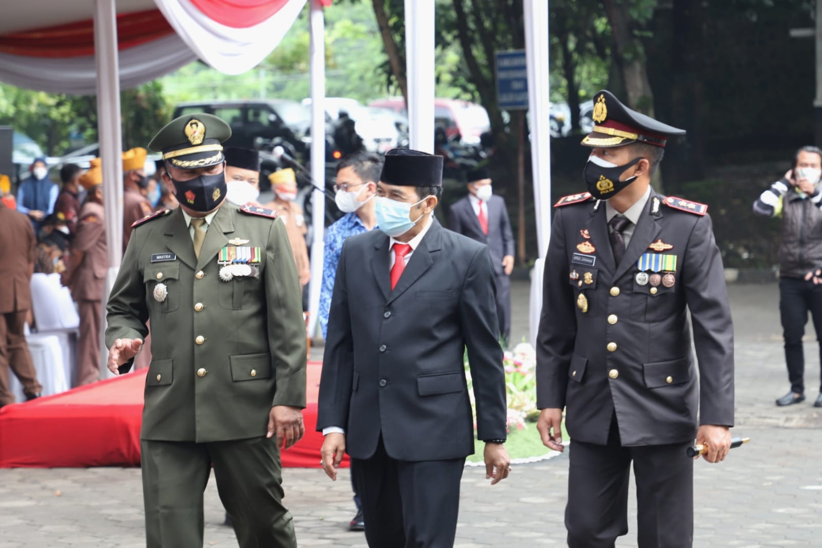 Peringatan Hari Pahlawan 2021 di Lingkup Pemkot Cimahi Jabar