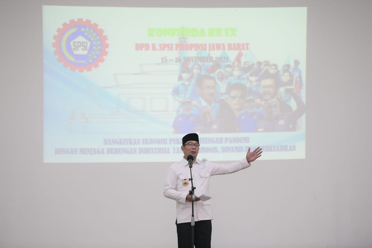 Ridwan Kamil: Kesejahteraan Buruh dan Industri Harus Adil