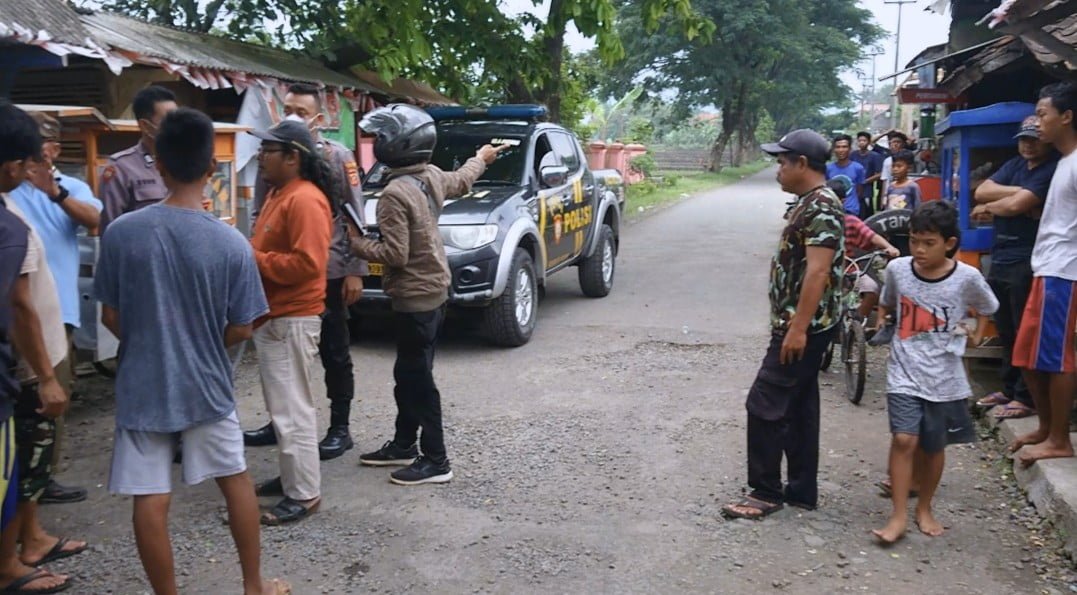 Tawuran Pelajar di Haurwangi