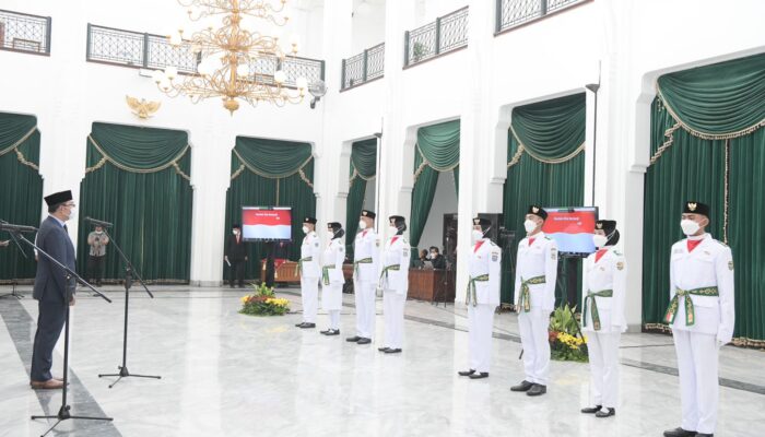 1.108 Purna Paskibraka Jabar Jadi Duta Pancasila