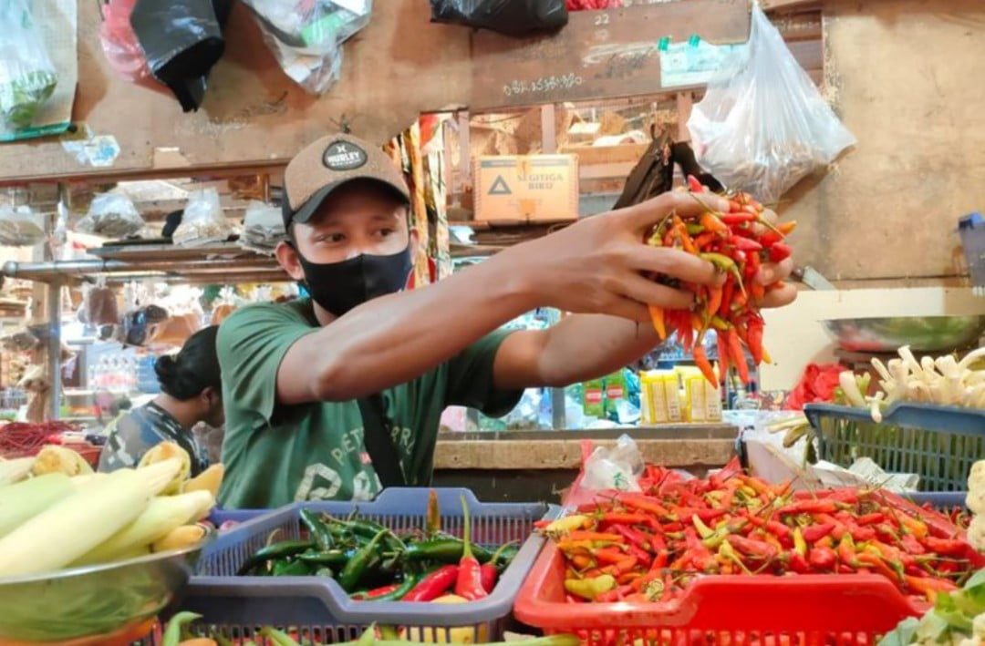 Harga Cabai di Pasar Ciranjang