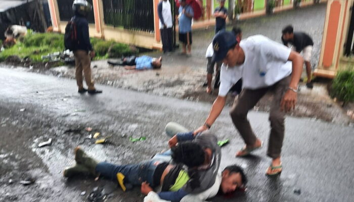 Kecelakaan Maut di Sukanagara, Seorang Kades Meninggal