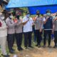 Pemkab Muna Barat dan Kepolisian Gelar Vaksinasi di Pasar Kalingga