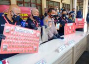 Sebanyak 12 Tersangka Narkoba Diamankan Polres Cimahi