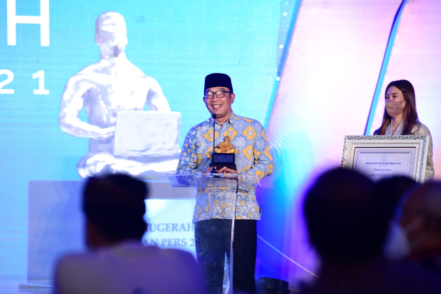 Selamat! Jabar Raih Penghargaan Provinsi Terbaik Kedua dari Dewan Pers