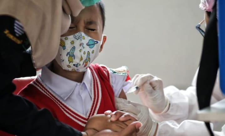 2022, Jabar Kebut Vaksinasi Anak 6-11 Tahun