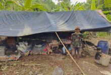 Gubuknya Terpaksa Dibongkar, Pemilik Rela Tinggal di Tenda