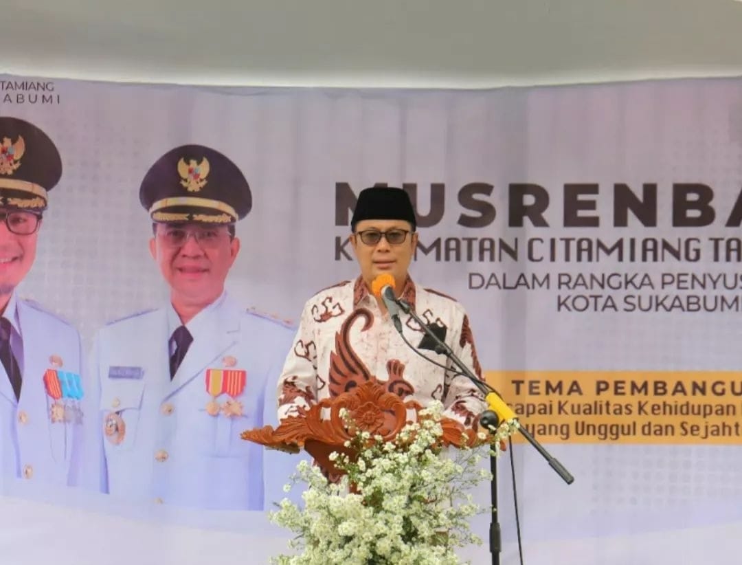 Walikota Sukabumi Ajak Warga Aktif dalam Pembangunan