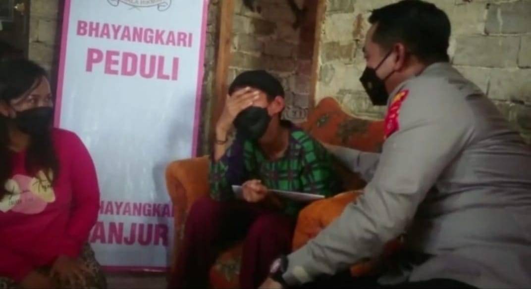 Alhamdulilah, Akhirnya Bayu Ardani Dapat Santunan dari Kapolres