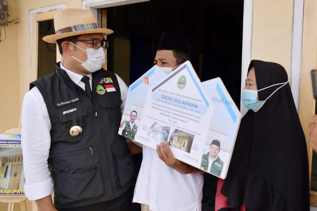 Dapat Bantuan Perbaikan Rutilahu, Warga Ciamis Terharu dan Bahagia