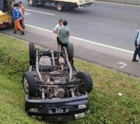 Pemulung Tertabrak di Tol Purbaleunyi Dikabarkan Meninggal