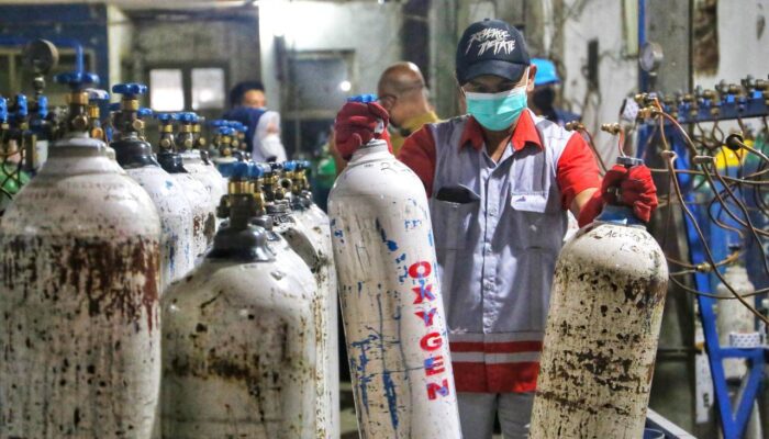 Stok Oksigen di Kota Bandung Terbilang Kondusif