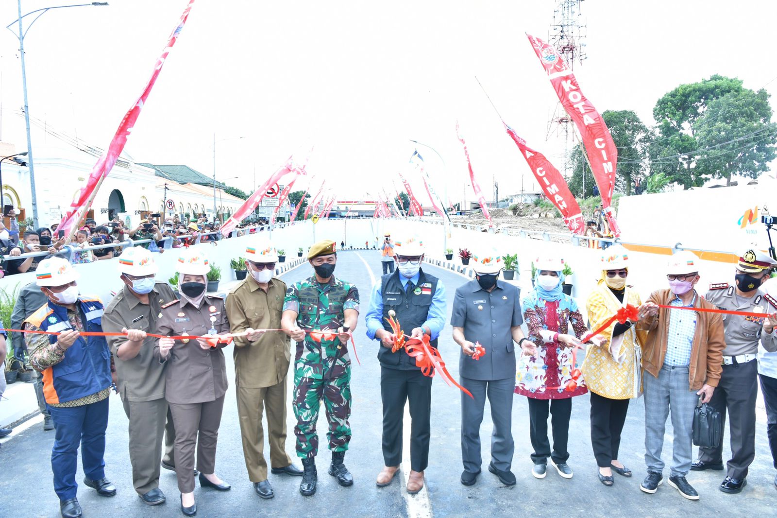 Underpass Sriwijaya Diresmikan, Emil: Mari Jaga Bersama