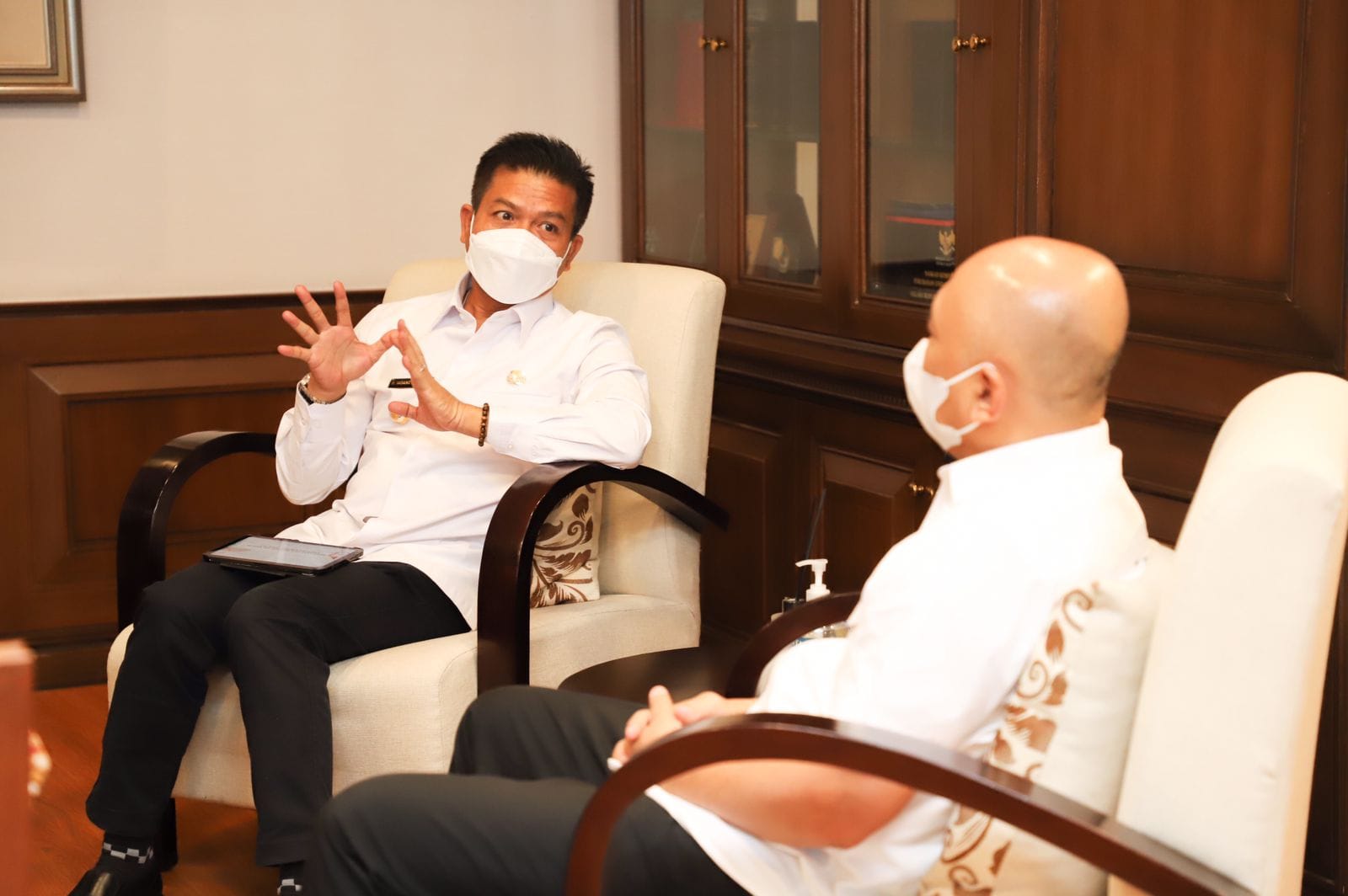 Bupati Dadang Temui Menteri Teten, Ini yang Dibahas