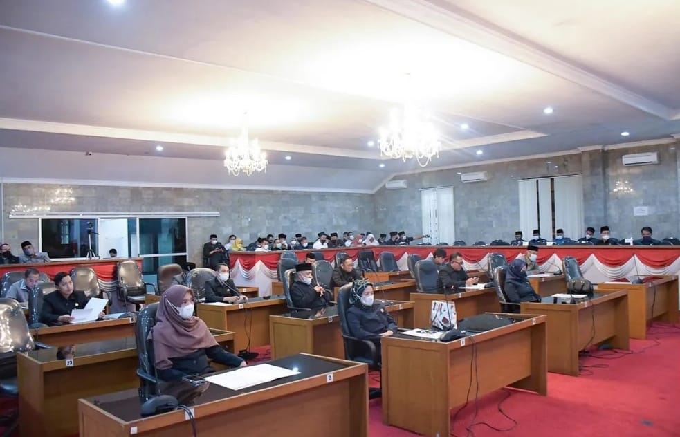 DPRD Kota Sukabumi Gelar Paripurna Persetujuan Raperda Bangunan Gedung