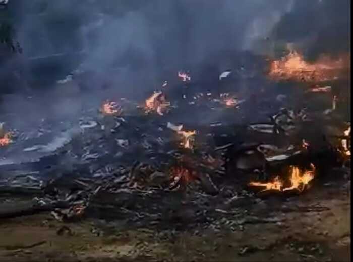 Kebakaran di Cidaun Cianjur, 1 Rumah Jadi Abu