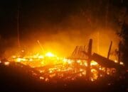 Kebakaran di Tanggeung Melahap 2 Rumah Warga