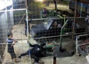 Maling di Haurwangi Terekam CCTV, 4 Orang Diringkus