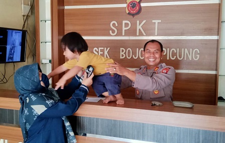 Muhammad Farid Azizan Ada di Kantor Polsek Bojongpicung