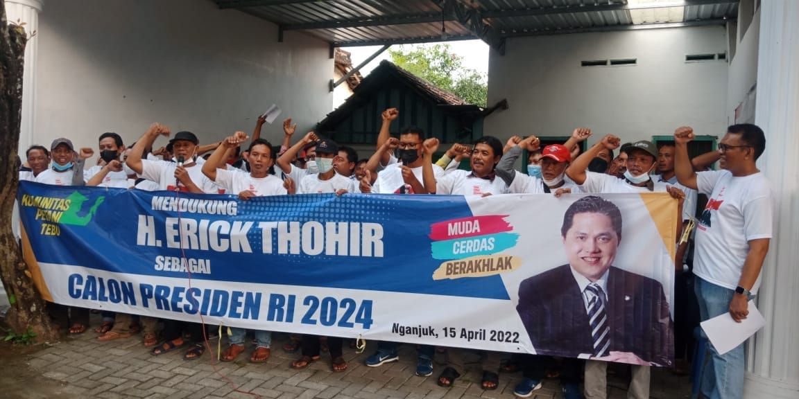 Petani Tebu Dukung Erick Tohir