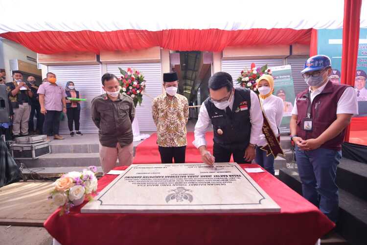 Revitalisasi Pasar Rakyat Baleendah Rampung