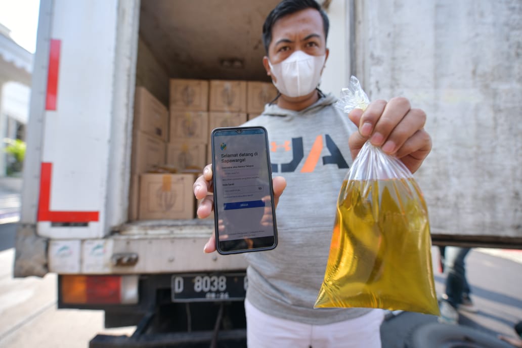 Tasikmalaya No 1 Pemesan Terbanyak Migor via Sapawarga