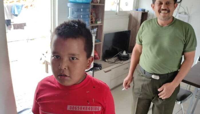 Anugrah Dominick Marselo Dicari Keluarga