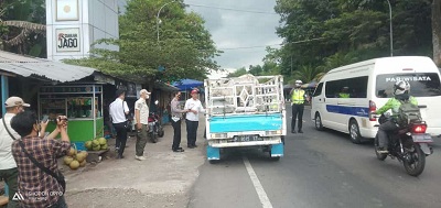 Penyekatan Hewan Ternak di 4 Titik Perbatasan Cianjur