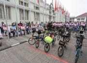 Fun Game Bike Diikuti 500 Pesepeda di Kota Bandung
