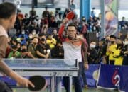 Emil Meriahkan Kejuaraan Tenis Meja Adhyaksa Open 2022