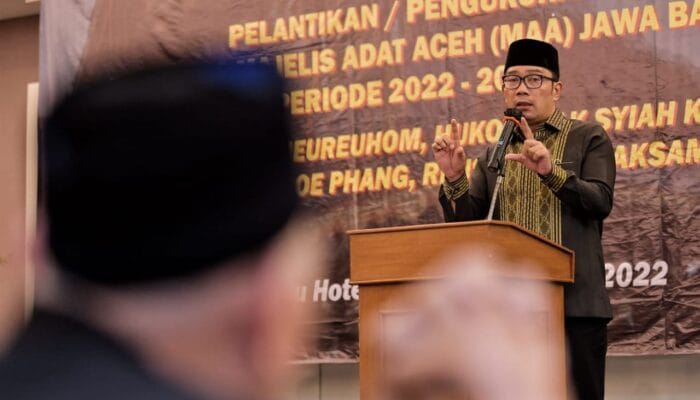 Ridwan Kamil: Jabar-Aceh Pererat Hubungan