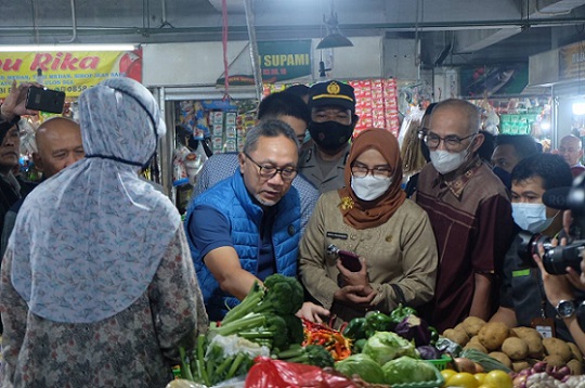 Komoditas Pangan Kota Bandung Stabil Jelang Iduladha