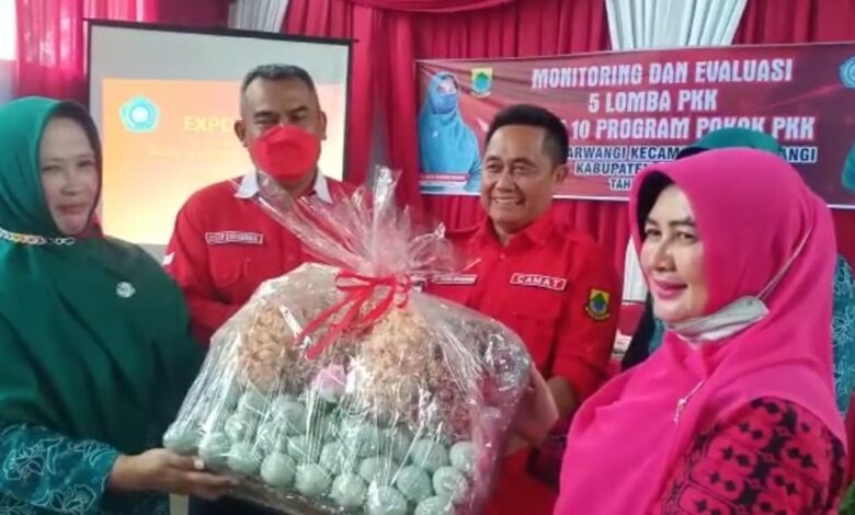 Lomba 5 PKK Tingkat Kabupaten Cianjur di Desa Mekarwangi