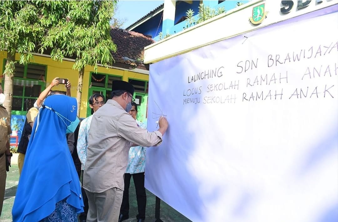 Pemkot Sukabumi Launching Sekolah Ramah Anak 1 Pemkot Sukabumi Launching Sekolah Ramah Anak di SDN Brawijaya
