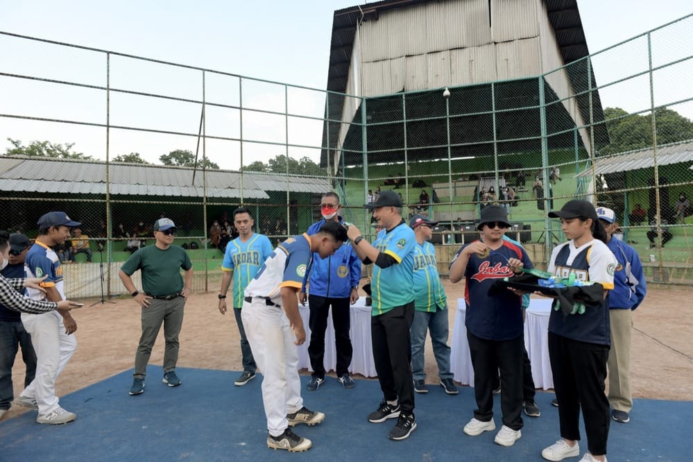 Softball Piala Gubernur Jabar 2022 Resmi Ditutup