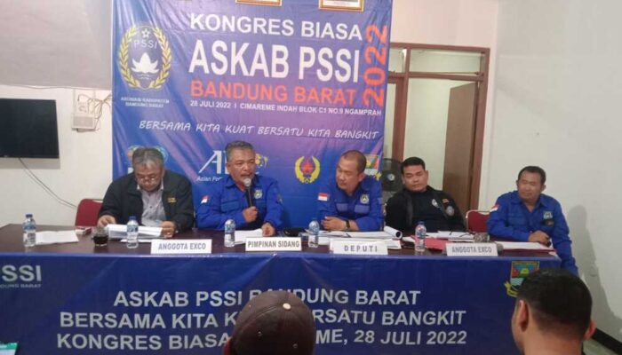 Askab PSSI Bandung Barat Minim Dukungan dari Pemkab