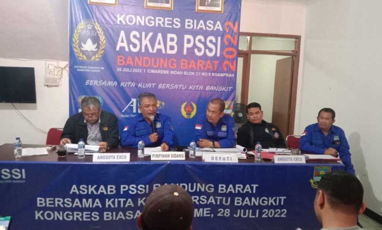 Askab PSSI Bandung Barat Minim Dukungan dari Pemkab