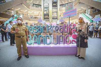 Pasar Kreatif Bandung 2022 4 hari Capai Rp1.2 miliar