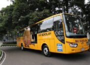 Bus Sekolah Gratis di Kota Bandung Kembali Beroperasi