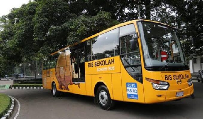 Bus Sekolah Gratis di Kota Bandung Kembali Beroperasi