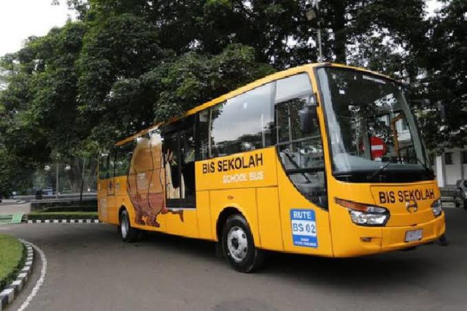 Bus Sekolah Gratis di Kota Bandung Kembali Beroperasi