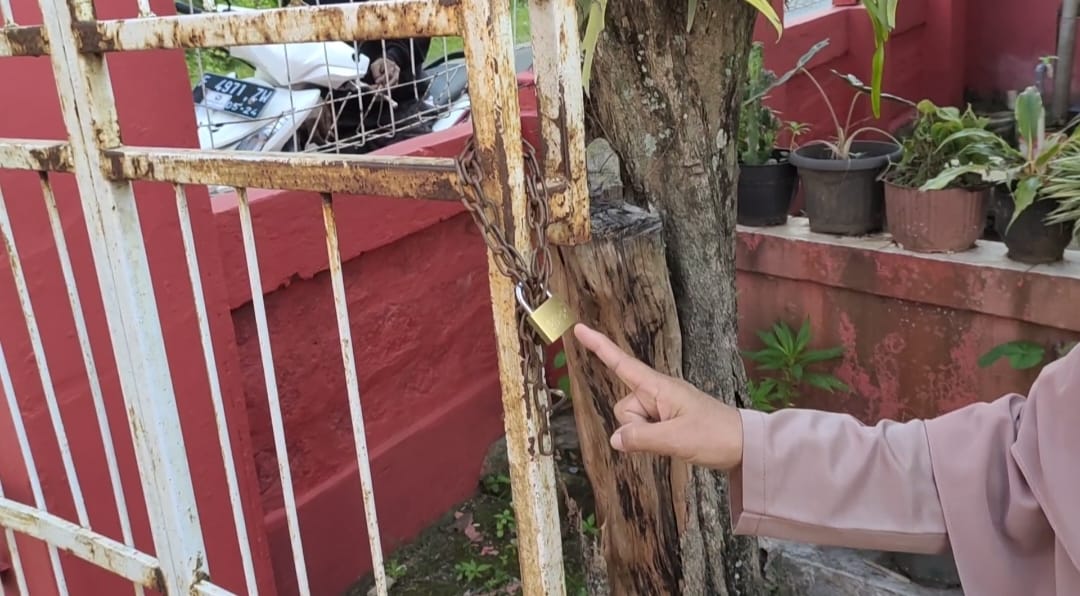 Maling di SDN Bojongpicung 1 Cianjur Gondol Barang Elektronik