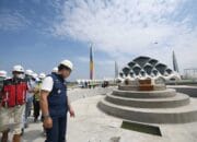 Progres Pembangunan Masjid Raya Al-Jabbar Capai 56%
