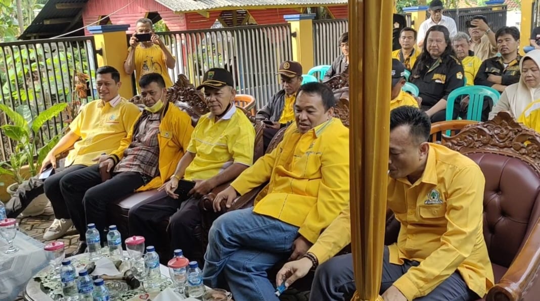 Sah! Pengurus Kecamatan Partai Golkar Ciranjang Cianjur Dilantik
