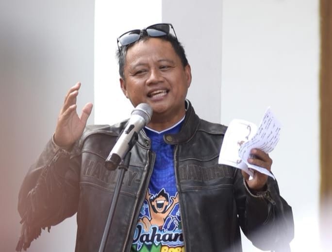 Uu Ruzhanul Ulum Kunjungi Unit Kerja di Sukabumi