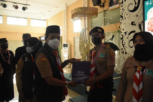 Bupati Bandung Lepas 16 Peserta Jambore Nasional XI