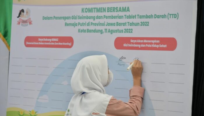 Gerakan TTD Pecah Rekor Muri, 1,3 Juta Anak se-Jabar Minum Obat