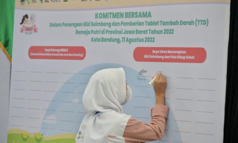 Gerakan TTD Pecah Rekor Muri, 1,3 Juta Anak se-Jabar Minum Obat